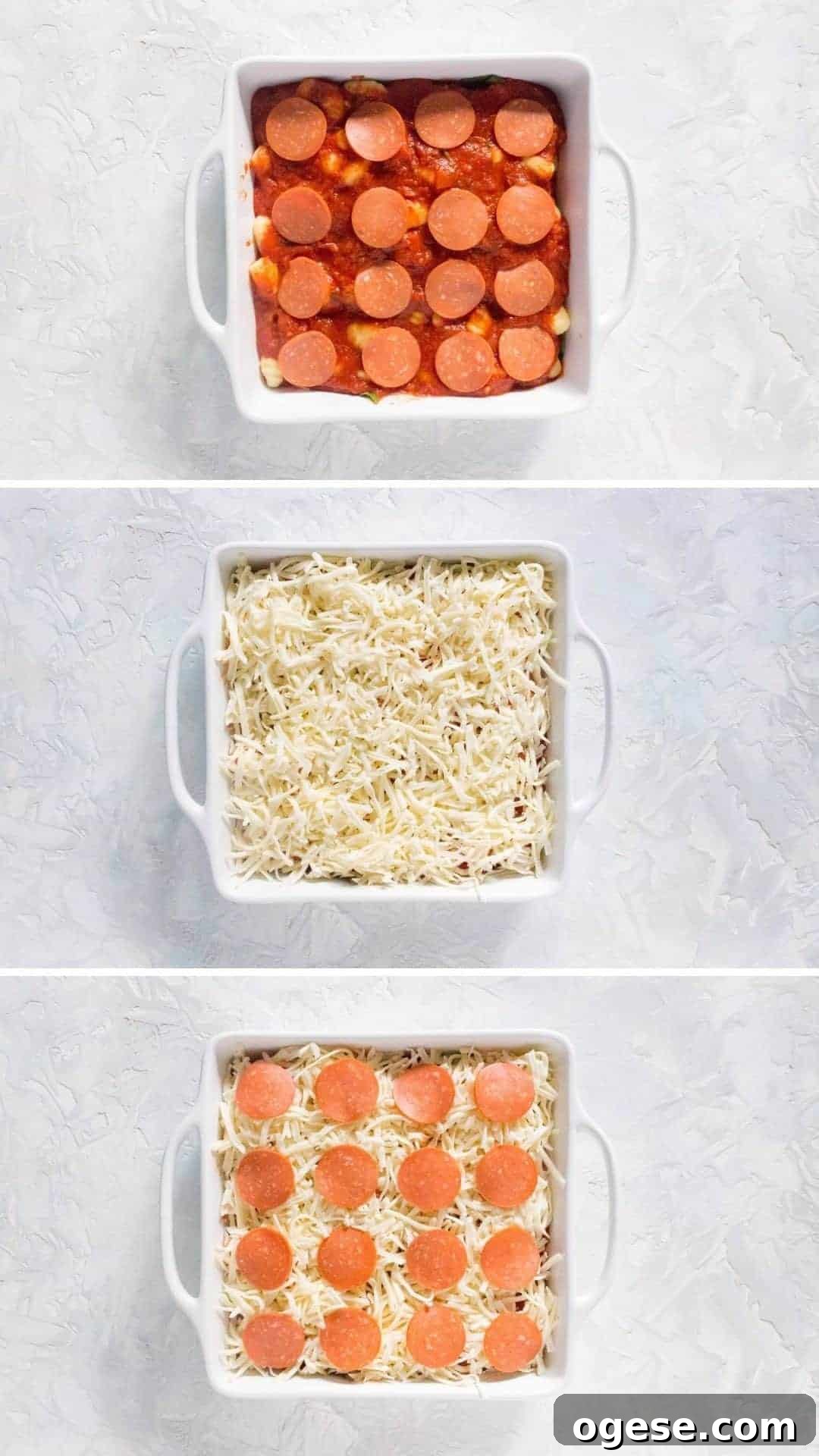 Deliciously pillowy and tender, the gnocchi really makes each bite of this Gnocchi Pizza Bake a dream!