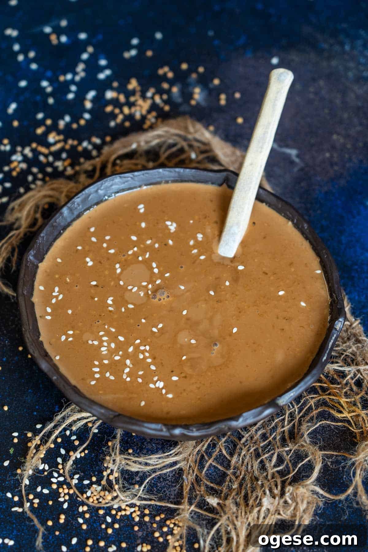 Hibachi Mustard Sauce served in a bowl.