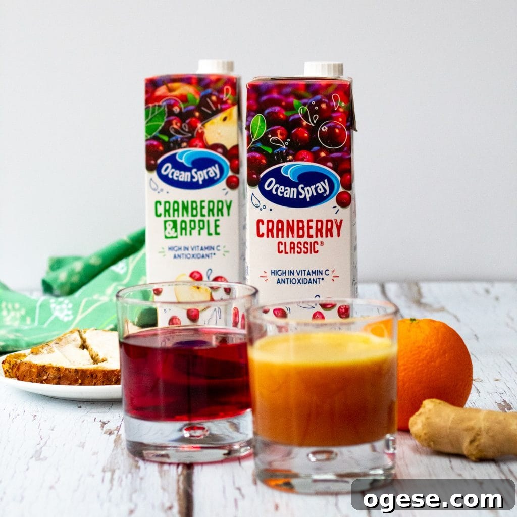 Orange Cranberry Smoothie Recipe with Ocean Spray Juice 2 Ocean Spray cranberry smoothie