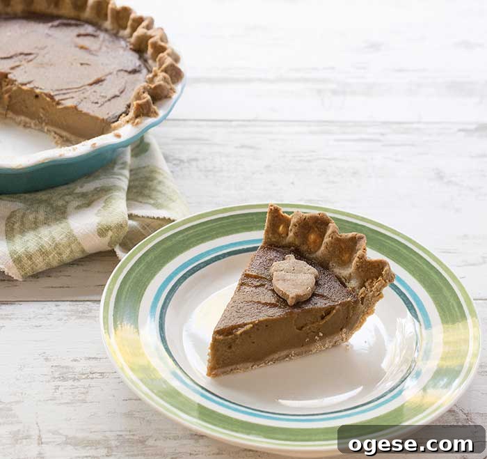 Gluten-free Vegan Pumpkin Pie with a Teff Flour Pecan Crust