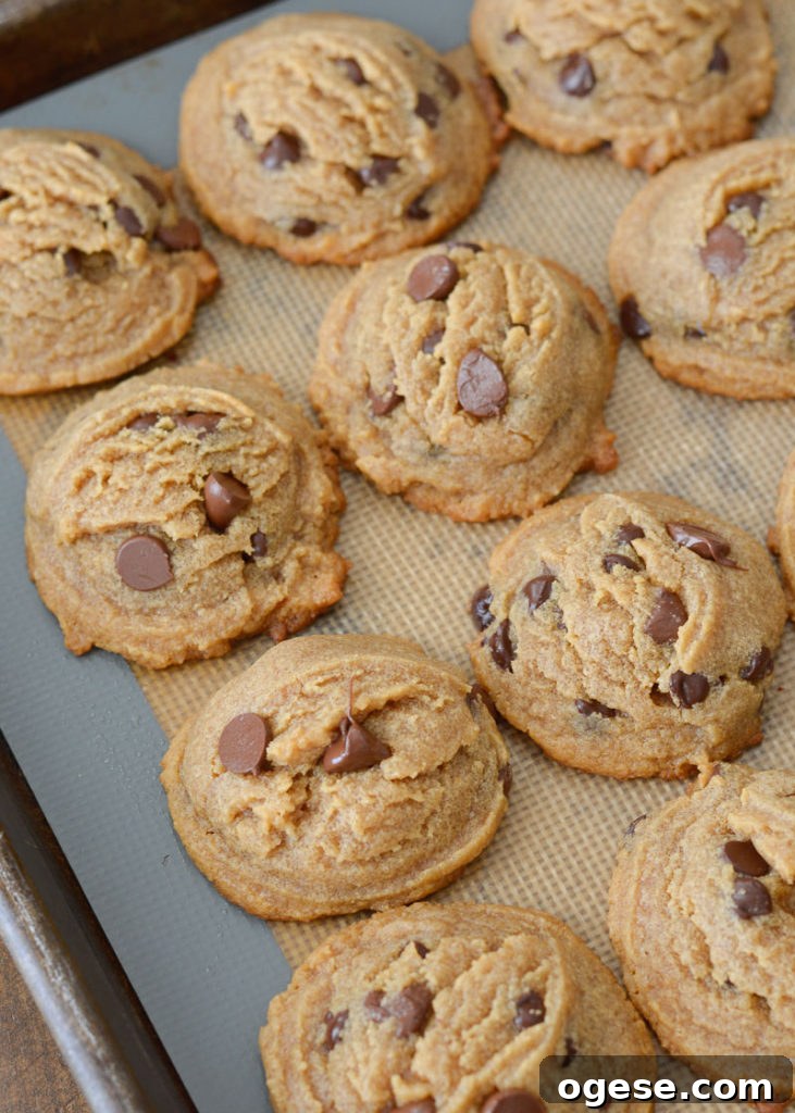 Keto Peanut Butter Cookies on a cooling rack