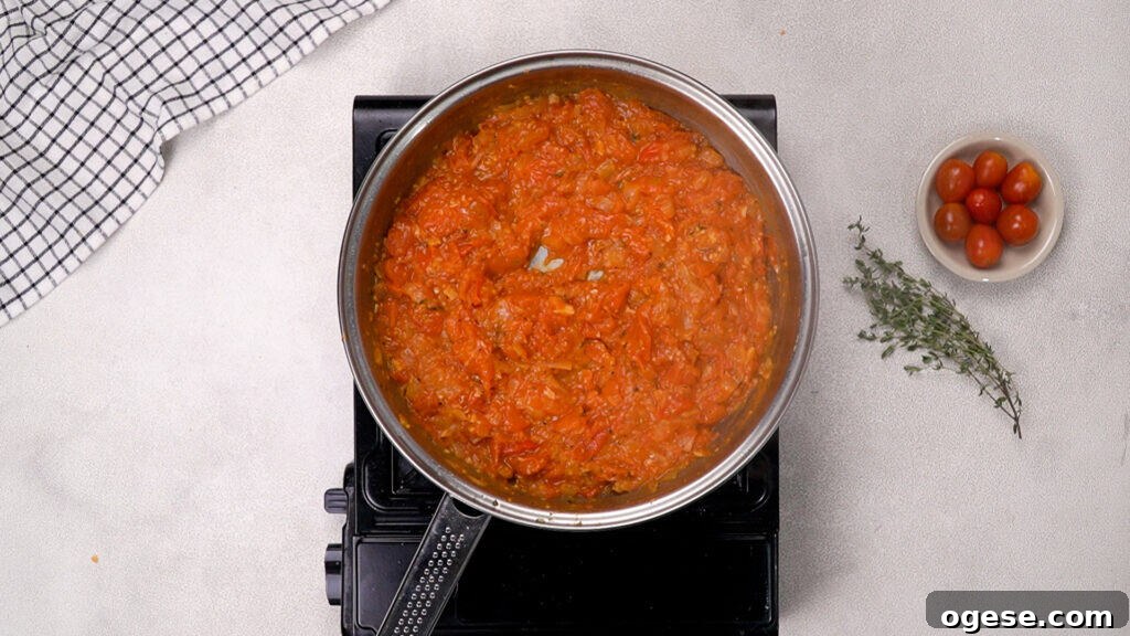 smooth cherry tomato sauce