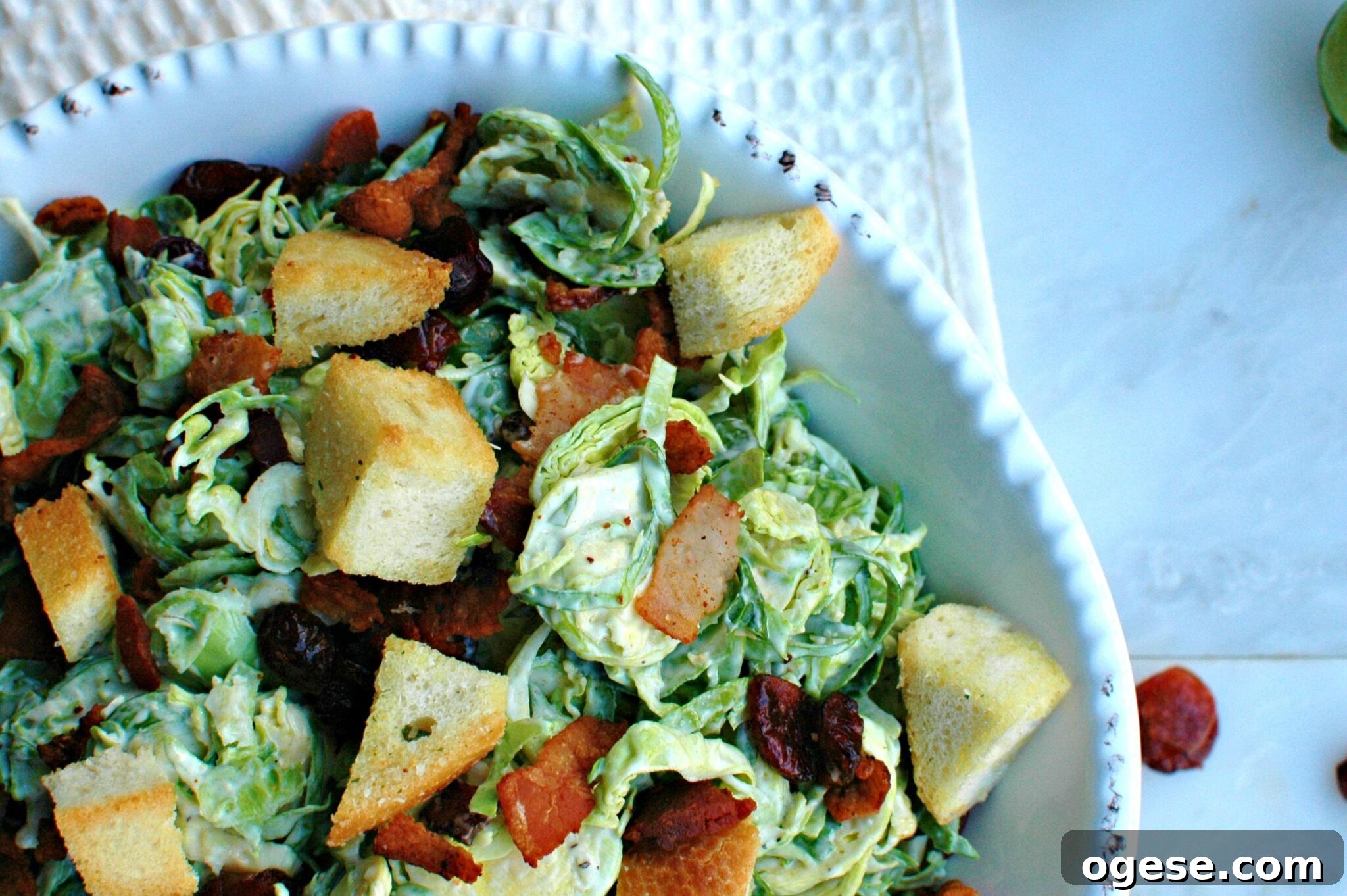 Brussels Sprout Caesar Salad 