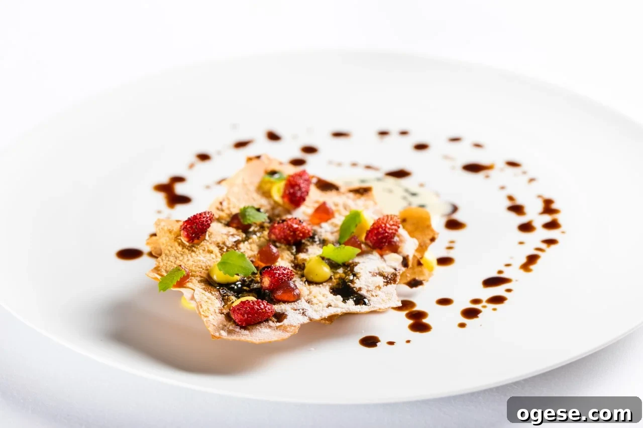 Valentine’s Day Recipes from Hotel Hassler Roma for a Romantic Meal 2 Imago - Millefoglie, Vanilla, Wild Strawberries and Balsamic Vinegar