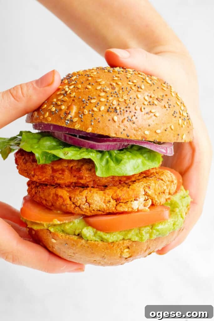 Smoky Bean Burgers - Vegan, GF & Healthy! Georgie Eats.