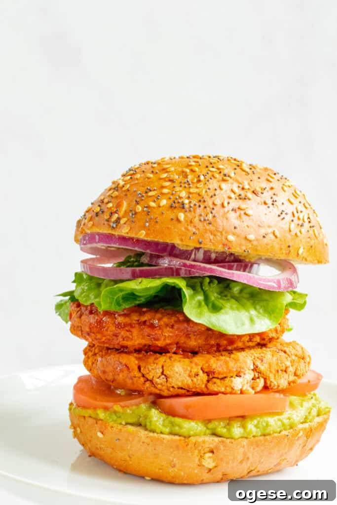Smoky Bean Burgers - Vegan, GF & Healthy! Georgie Eats.