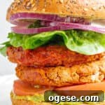 Smoky Bean Burgers - Vegan, GF & Healthy! Georgie Eats.