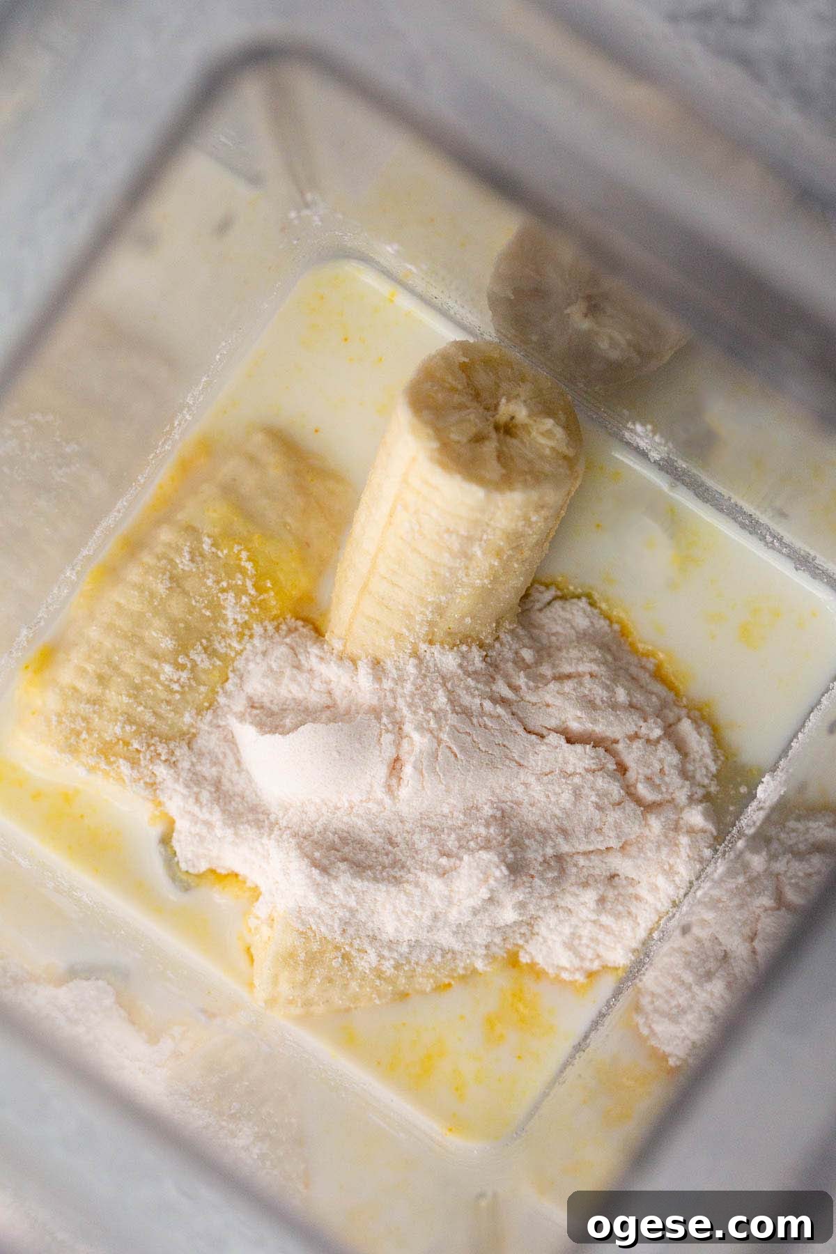 Make Banana Cream Pie Ice Cream in Your Ninja Creami 3 Ingredients in blender