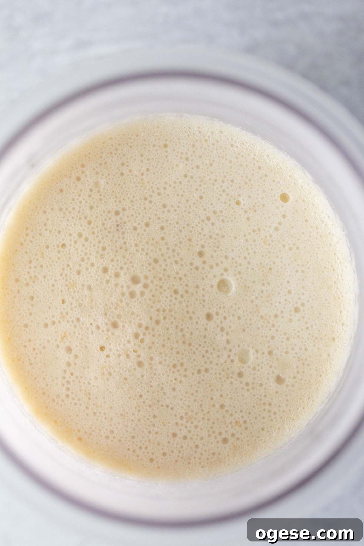 Make Banana Cream Pie Ice Cream in Your Ninja Creami 6 Frozen banana ice cream in Ninja Creami container