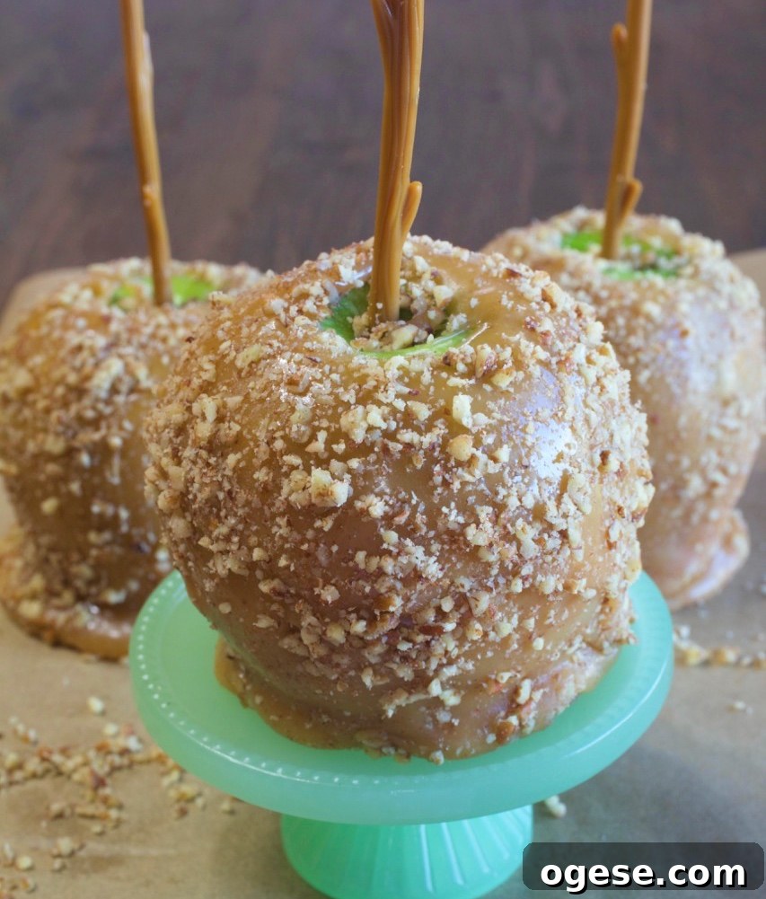 Caramel Apples.
