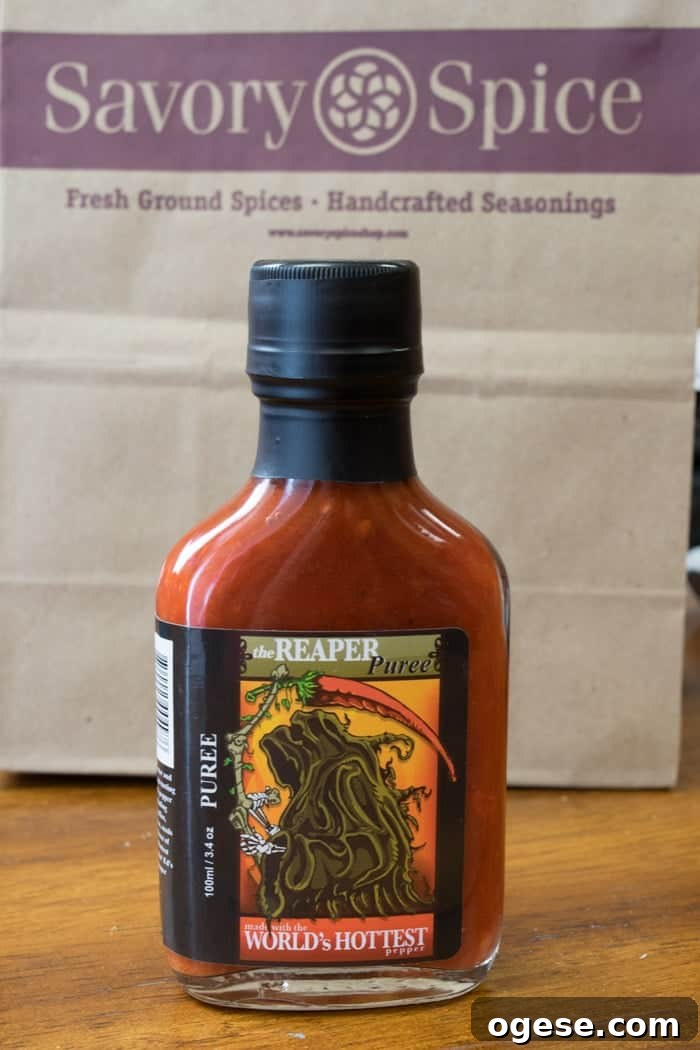 Carolina Reaper Pepper Puree