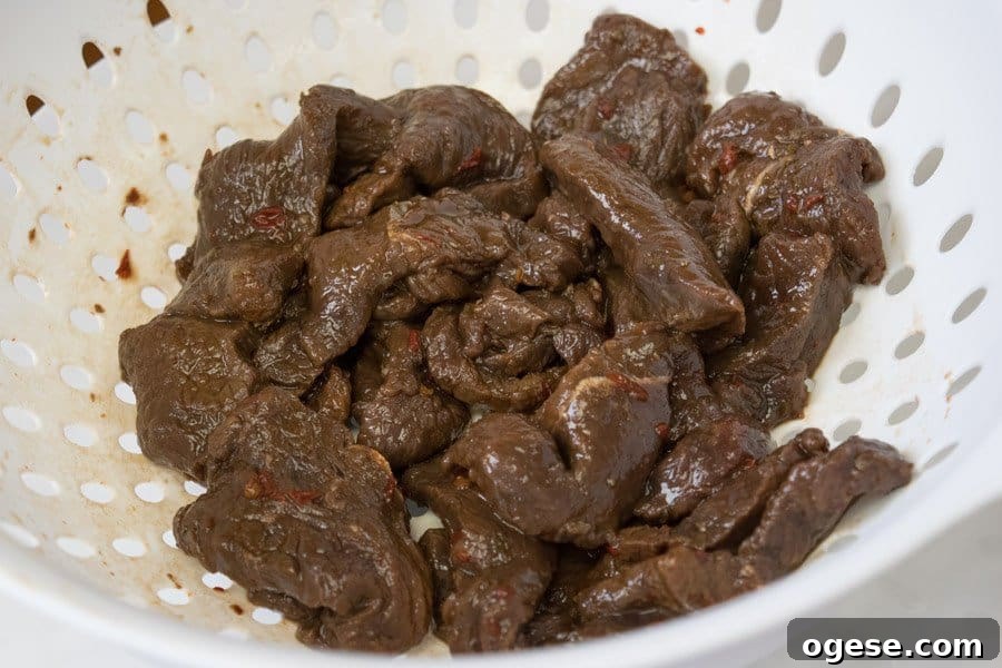Elk Jerky marinating
