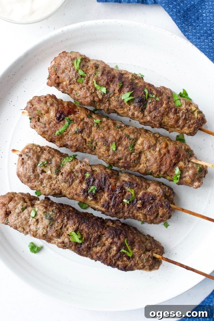 Whole30 Grilled Kofta | Every Last Bite Whole30 Grilled Kofta