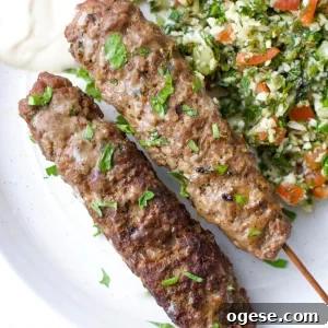 Smoky Grilled Kofta Skewers with Yogurt Dipping Sauce 2 img 22622 6