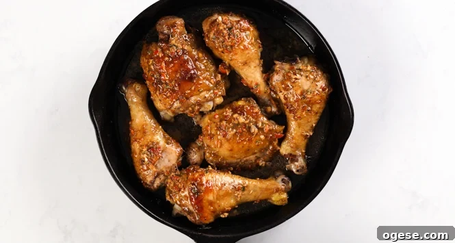 Oven-Baked Jamaican Jerk Chicken Recipe 7 Jerk chicken broiled in a skillet.