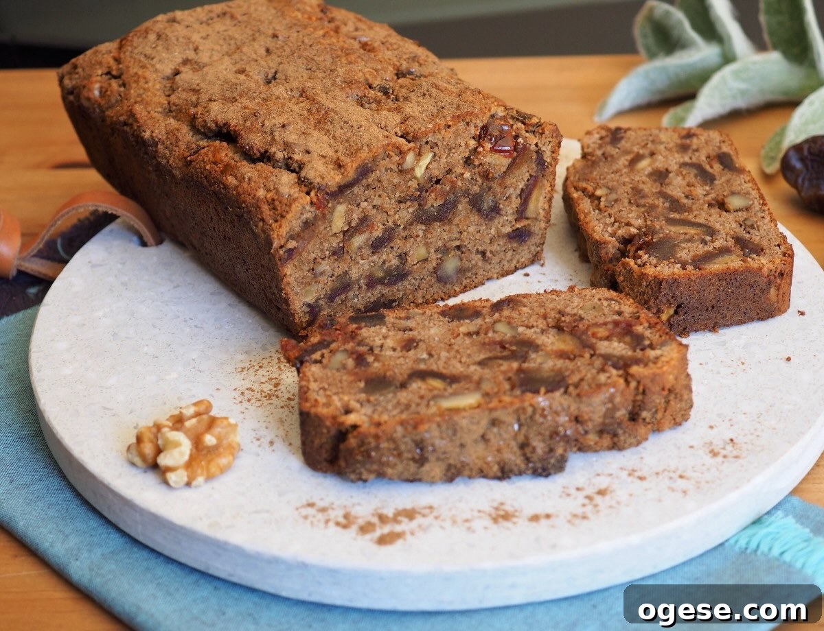Moist Date Loaf Cake Recipe with Warm Spices and Caramel Glaze 3 date-loaf-cake-recipe
