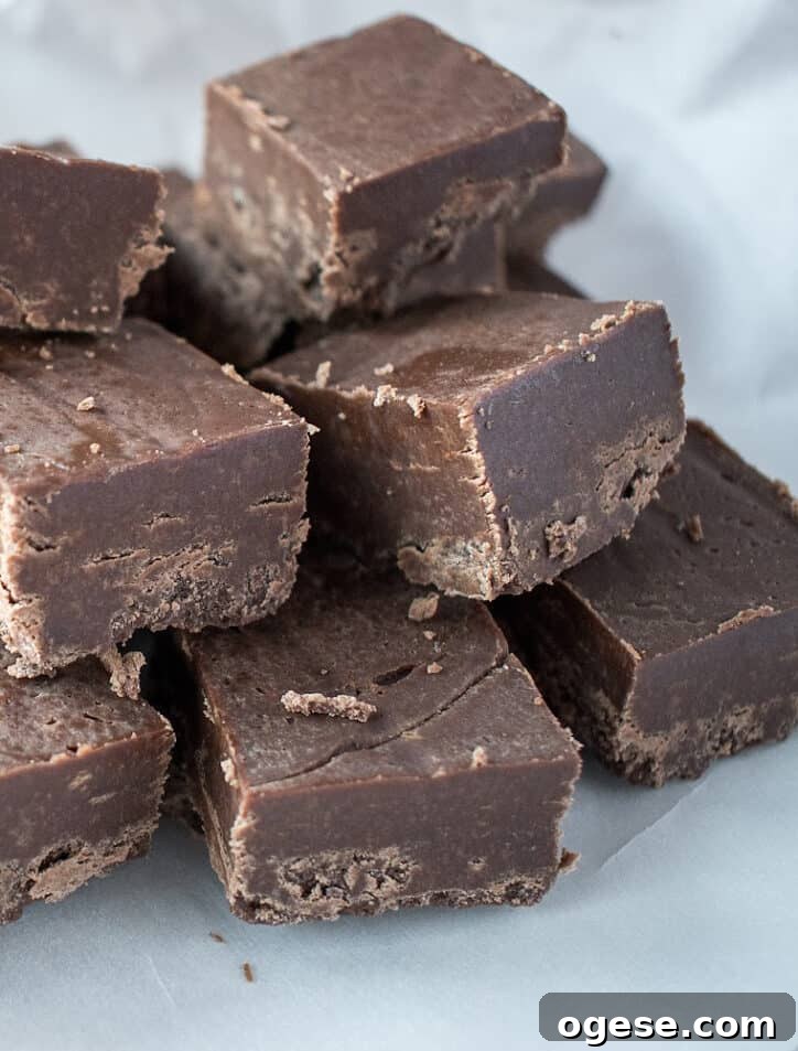 Homemade Chocolate Fudge Recipe: Smooth, Rich & No-Bake 2 how to make chocolate fudge