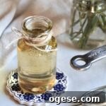 homemade vanilla bean syrup