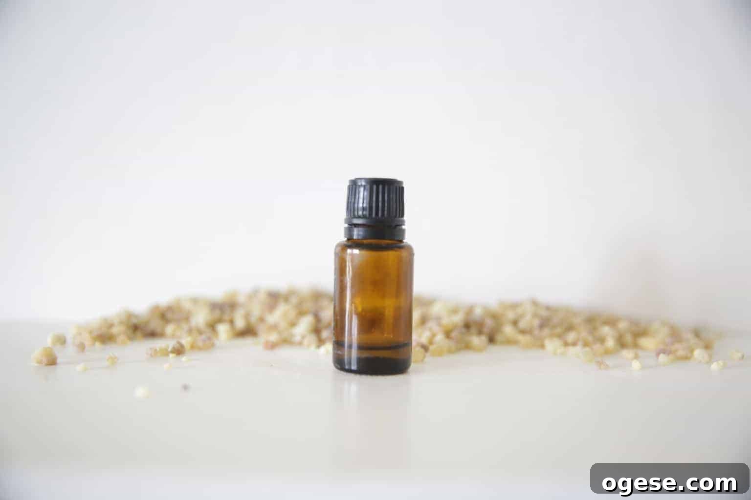 frankincense essential oil bottle