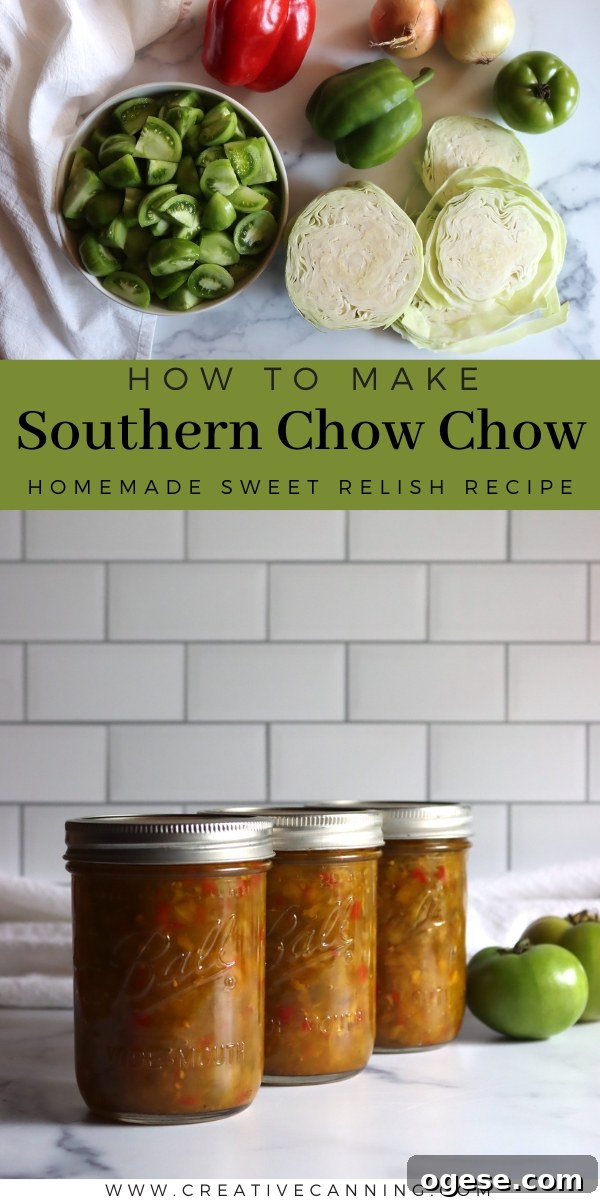 How to Make Southern Chow Chow
