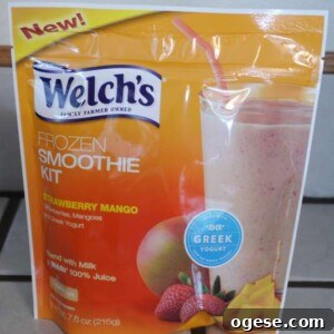 Welch’s Strawberry Mango Frozen Smoothie Kit Review & Taste Test 5 Welchs Strawberry Mango Smoothie Kit