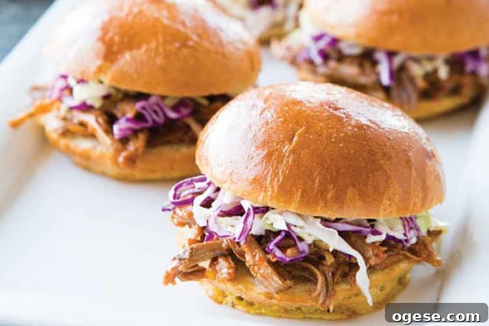 Carolina-Style Pork BBQ Sandwiches