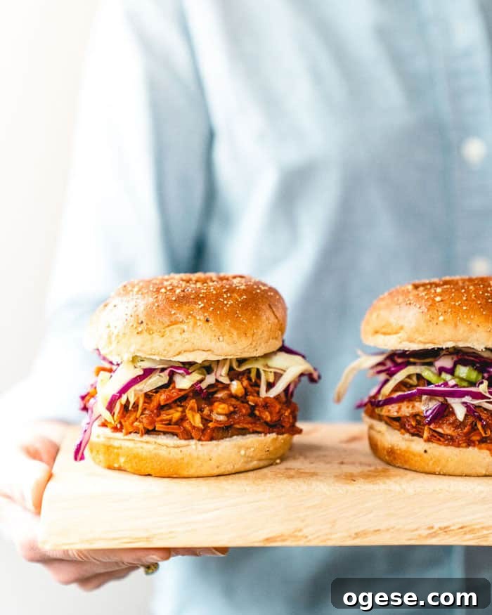 Jackfruit BBQ Sandwich