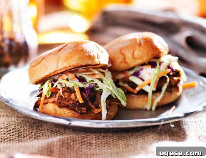 Memphis Style BBQ Smoked Pork Sandwich