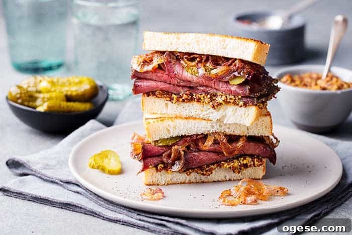 homemade smoked pastrami sandwich recipe