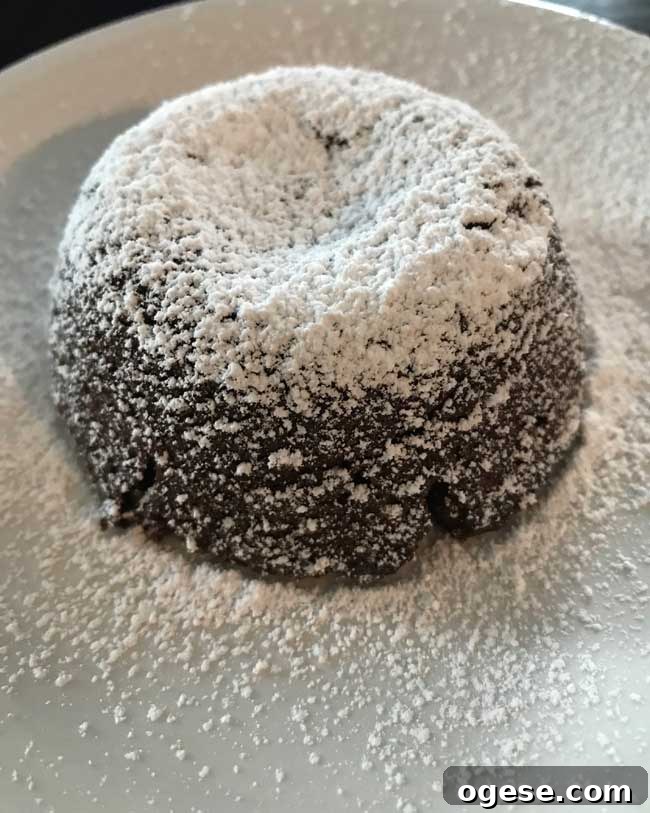chocolate molten lava cakes