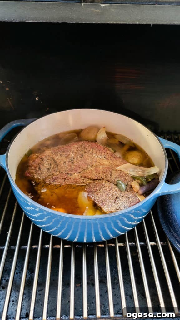 Smoked Pot Roast: Tender, Juicy Recipe for Your Smoker 8 img 30106 7