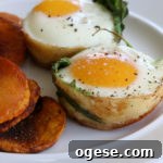 Baked Squash Egg Muffins