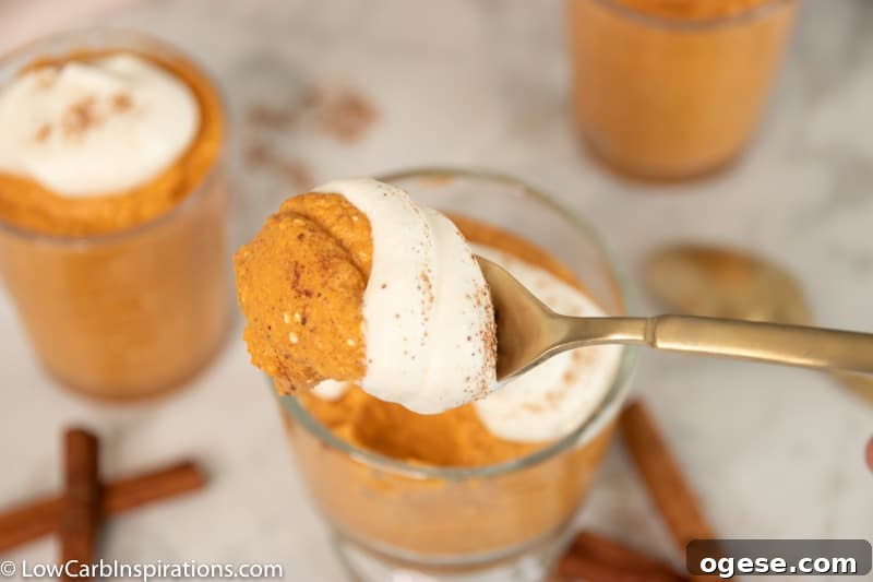Keto Pumpkin Mousse Recipe