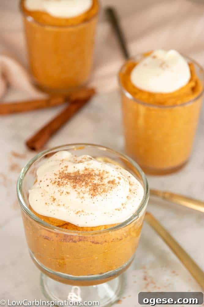 Keto Pumpkin Mousse Recipe