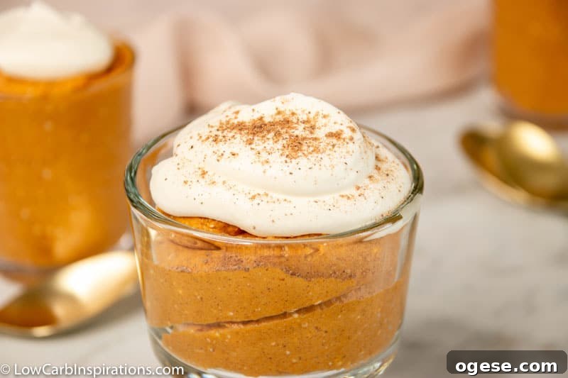 Keto Pumpkin Mousse Recipe