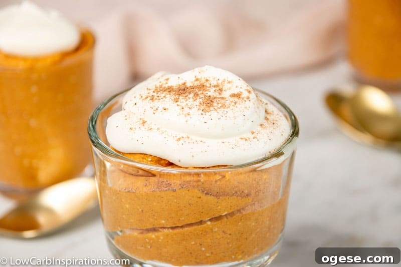 Keto Pumpkin Mousse Recipe