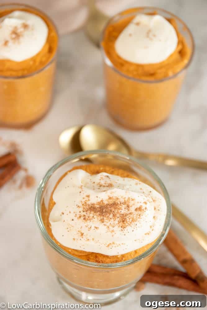 Keto Pumpkin Mousse Recipe