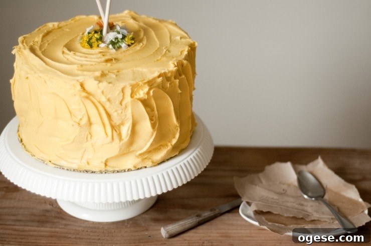 Classic Yellow Birthday Cake Recipe for Moist, Fluffy Cake 3 Birthday Cake Recipe | sophisticatedgourmet.com