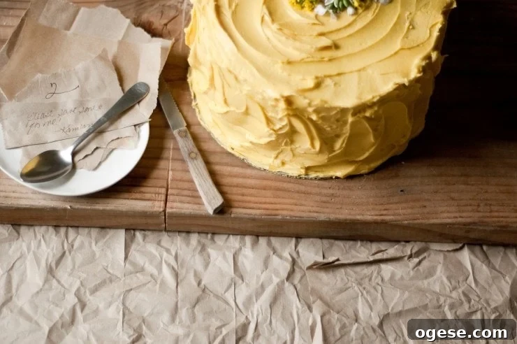 Classic Yellow Birthday Cake Recipe for Moist, Fluffy Cake 6 Yellow Birthday Cake Recipe | sophisticatedgourmet.com
