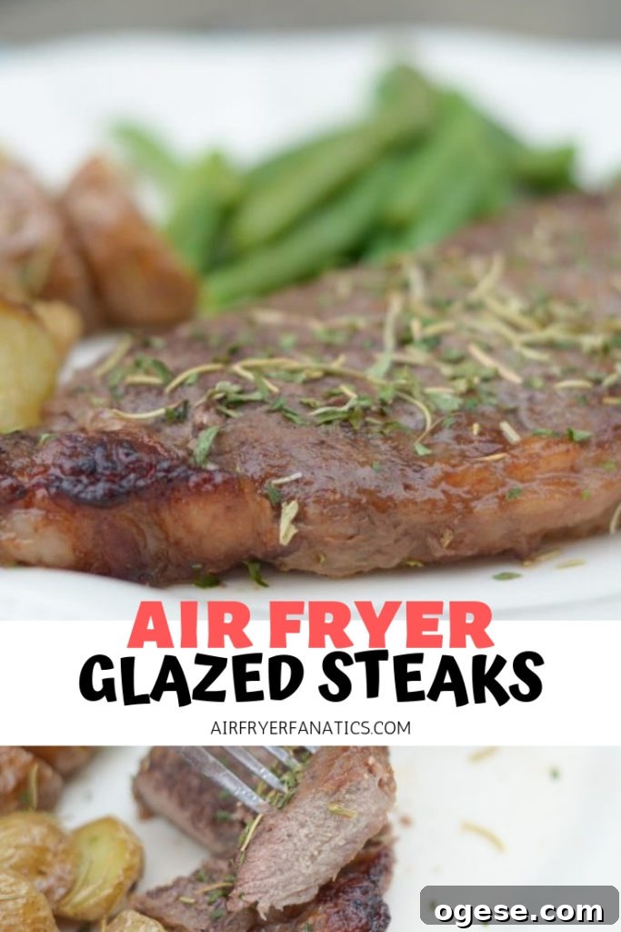 Gluten-Free Glazed Steaks in the Air Fryer 2 AIR FRYER GLAZED STEAKS