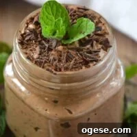Mint Chocolate Chia Seed Pudding from What The Fork Food Blog