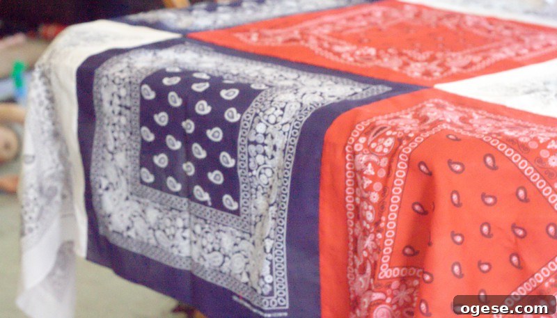 How to Bind a Quilt: Step-by-Step Guide for Beginner Quilters 15 Easy DIY Bandana Tablecloth