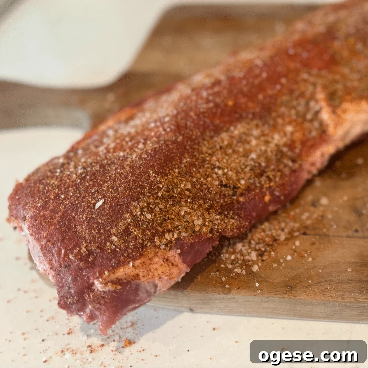 Smoked Pork Rib Dry Rub Recipe for Tender, Flavorful Ribs 2 rib rub on baby back ribs