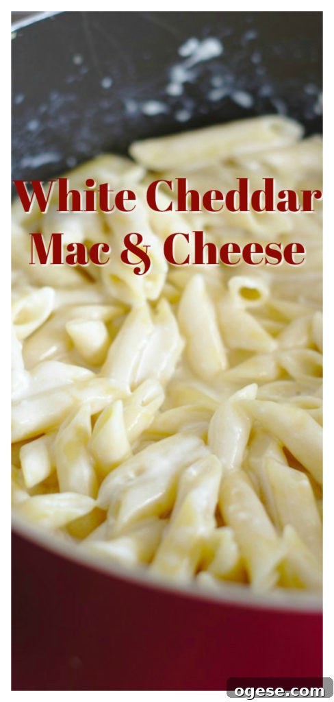 White Cheddar Mac and Cheese