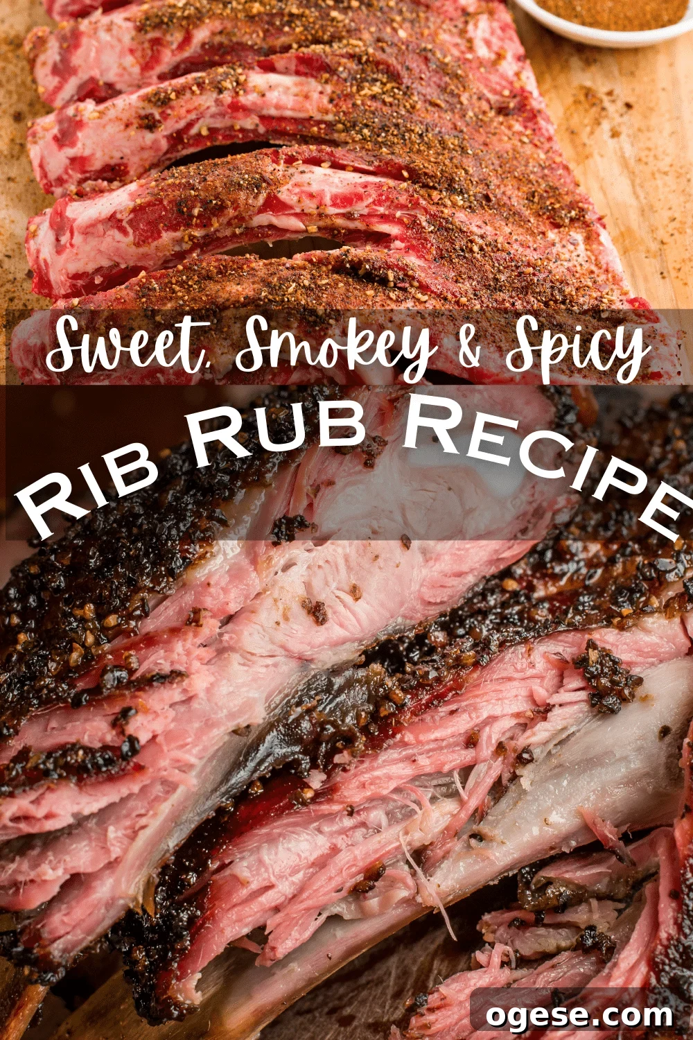 Smoked Pork Rib Dry Rub Recipe for Tender, Flavorful Ribs 6 raw and cooked rib rub recipe smoked