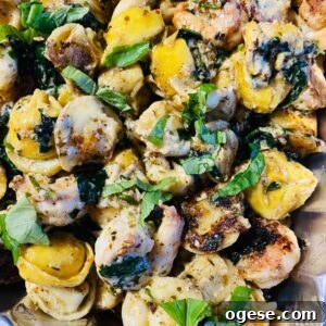 Blackstone Shrimp Tortellini Alfredo