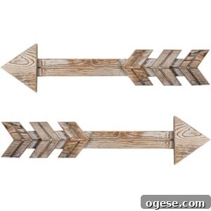 farmhouse decor arrows