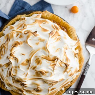 Mile high meringue gooseberry pie. This pie is so delicious and wonderfully unique. A new favorite in our family.
