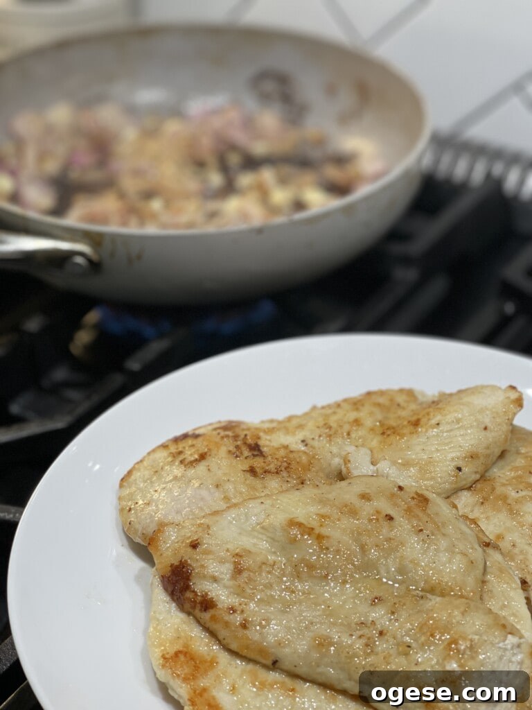 lemon shallot chicken