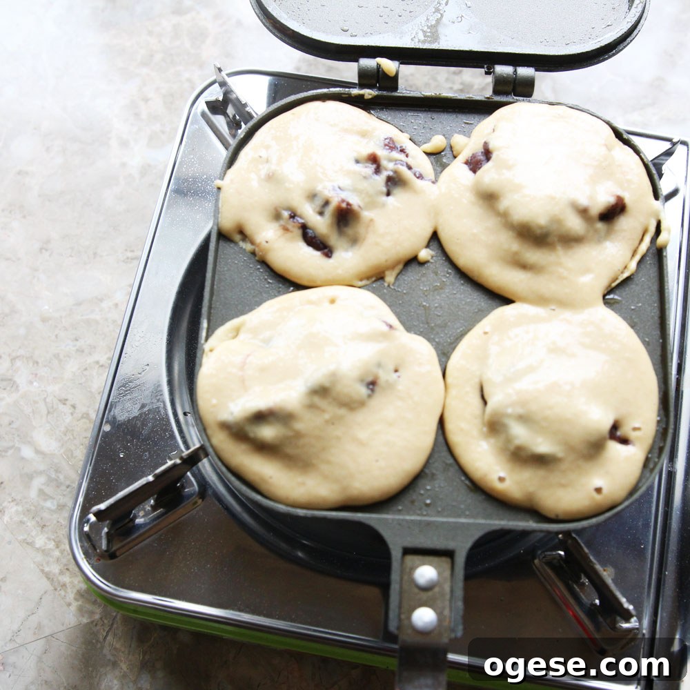 how to make thick fluffy whole wheat applesauce japanese obanyaki pancakes